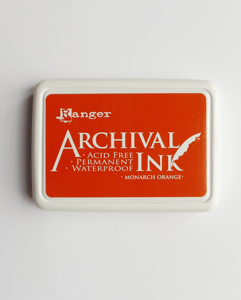 Archival ink Stempelkissen in monarch orange